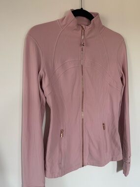 Lululemon Define Jacket *Nulu - Pink Haze / Rose Gold - Size 8